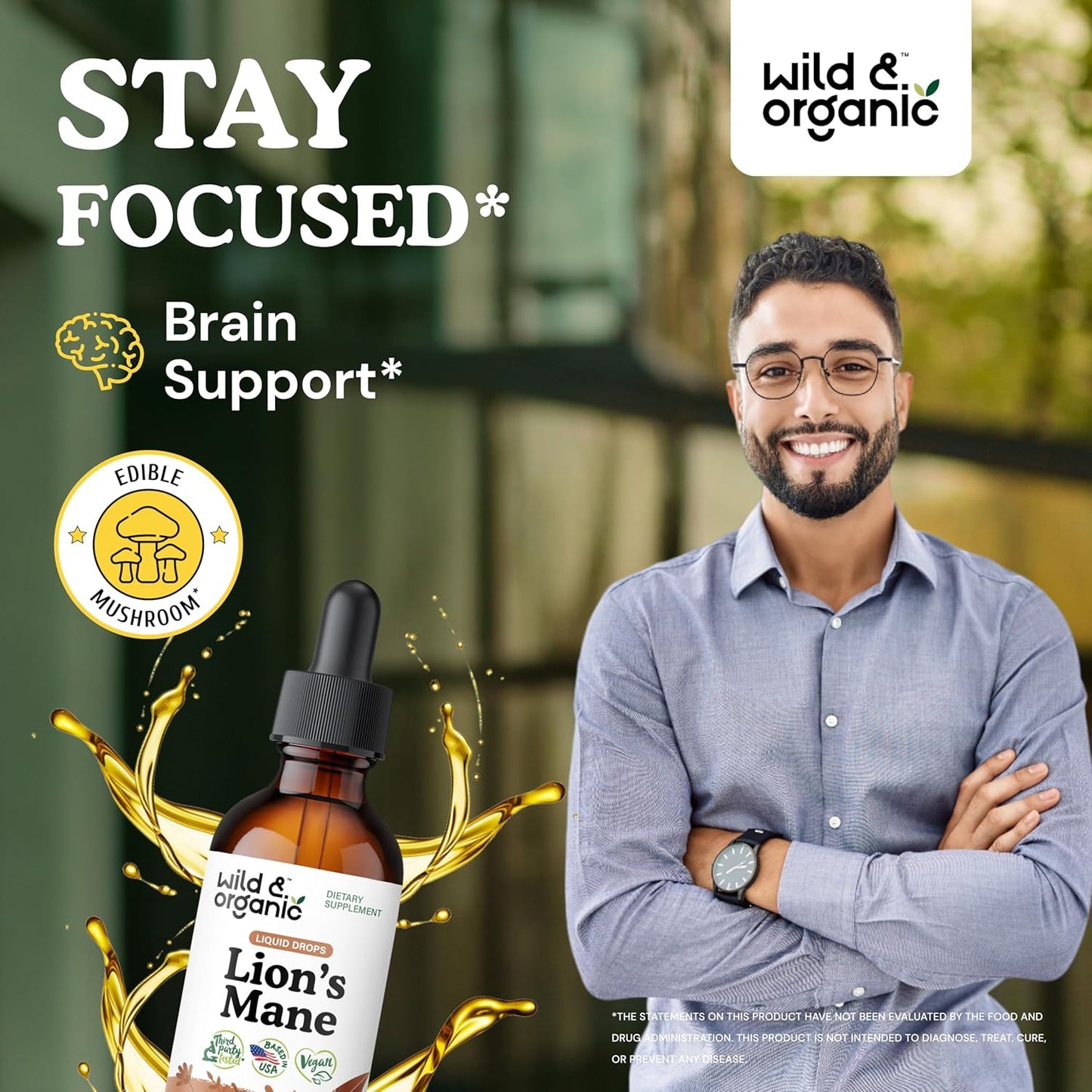 Wild & Organic Lions Mane Extract